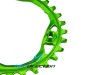 absolute-black-corona-singola-ovale-rotor-Osymetric-verde-acido-nera-32-denti-Bike-Direction