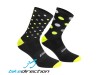 calzini-pallini-bici-pois-giallo-fluo-mtb-corsa-estivi-leggeri-Bike-Direction