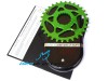 cannondale-hollowgram-absoluteblack-corona-integrata-verde-nera-mtb-monocorona-30-32-34-28-denti-Bike-Direction