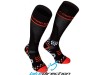Full-socks-v2-bici-Compressport-black-red-calzini-neri-rossi-X-Bionic-Bike-Direction