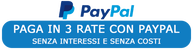 Paga in 3 rate paypal